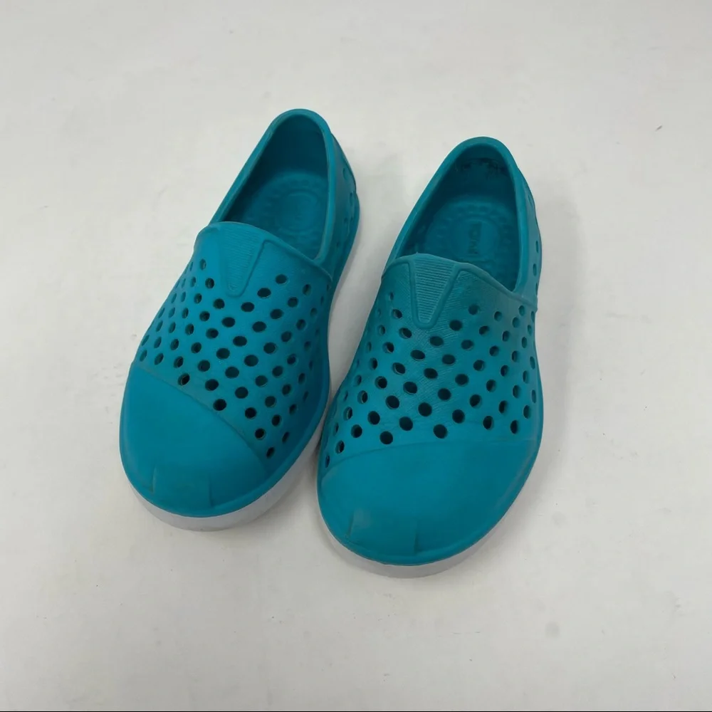TOMS Turquoise Rubber Water Shoes Size Infant/Toddler 7